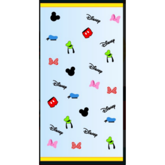 Backdrop Cover - Mickey and Family