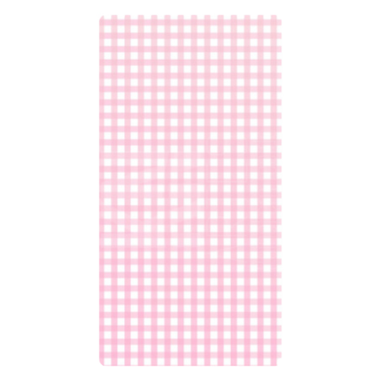 Backdrop Cover - Pink Checked