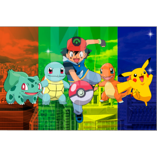 Backdrop Cover - Pokemon