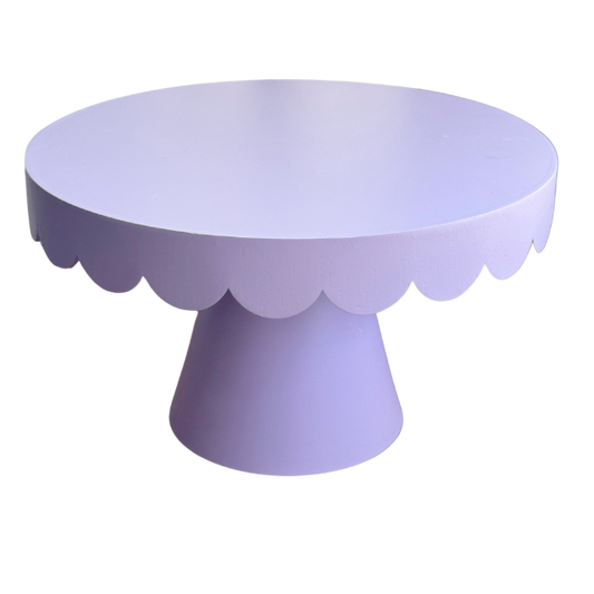 Cake Stand - Scalloped - Large Size