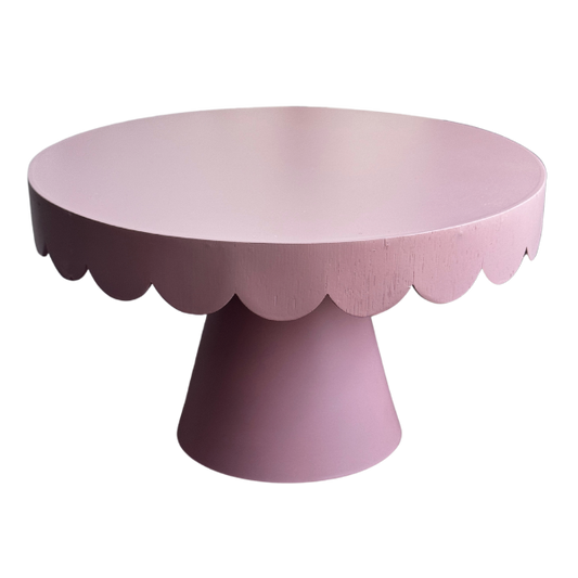 Cake Stand - Scalloped - Large Size