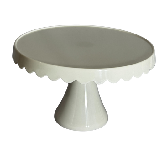 Cake Stand - Scalloped - Large Size