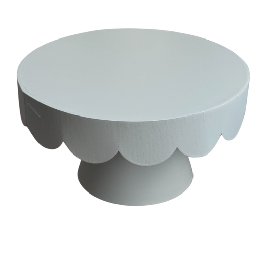 Cake Stand - Scalloped - Small Size