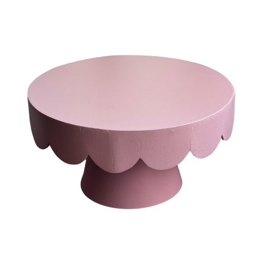 Cake Stand - Scalloped - Small Size
