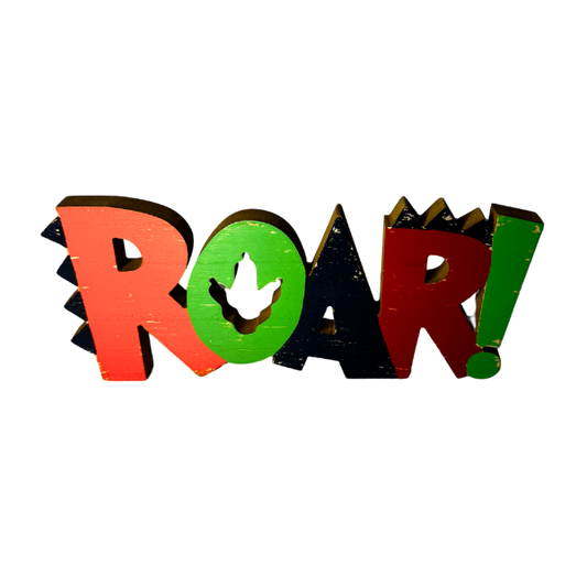 Decor - Roar! Sign - Small Size