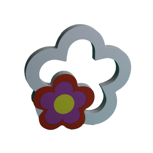 Decor - Wood Flower - Small Size