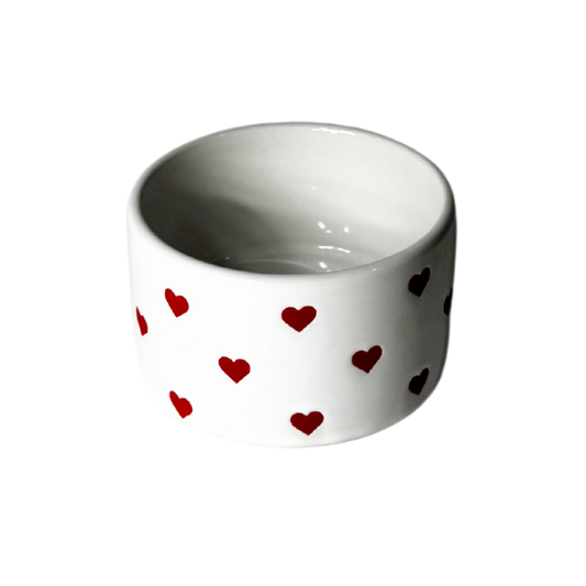 Dinnerware - Bowl w/ Hearts - Small Size