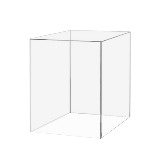 Furniture - Clear Acrylic Pedestal 18' - Small Size