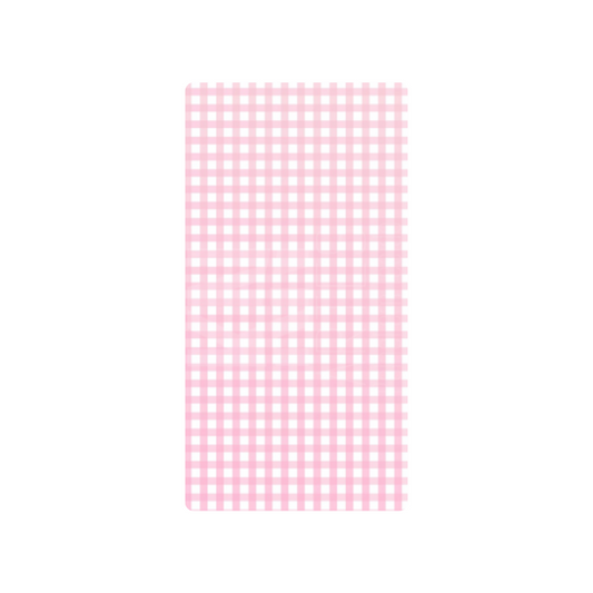 Backdrop Cover - Pink Checked