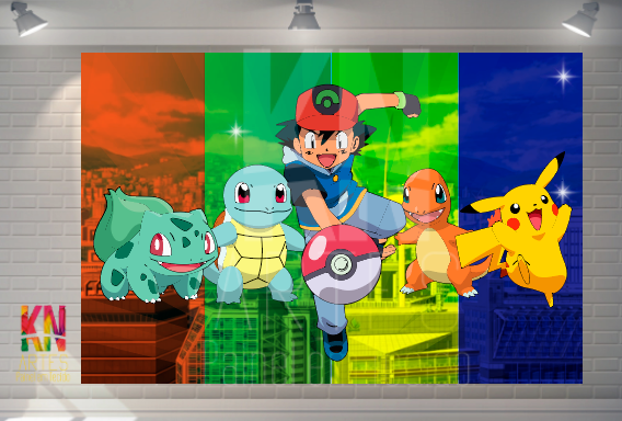 Backdrop Cover - Pokemon