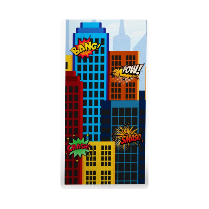 Backdrop Cover - Super Hero City