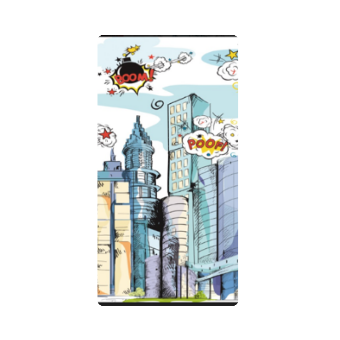 Backdrop Cover - Super Hero City II