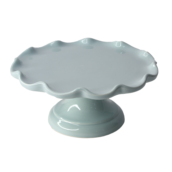 Cake Stand - Scalloped - Small Size