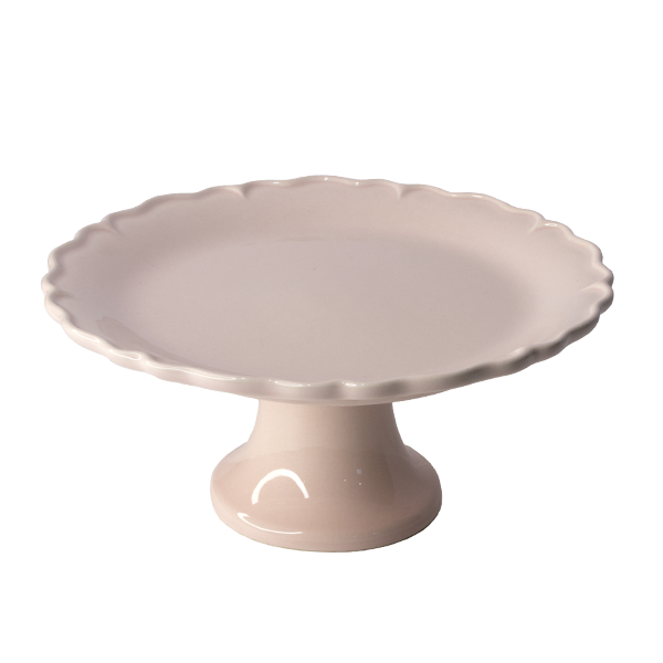 Cake Stand - Scalloped - Small Size