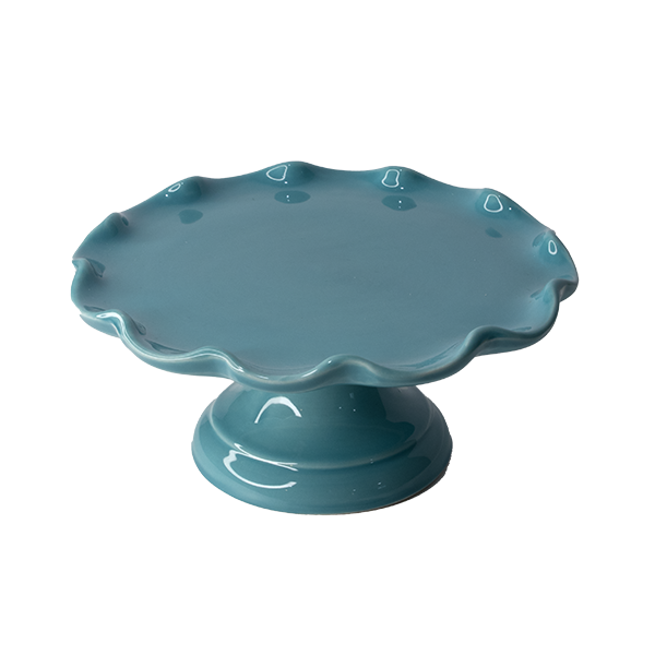 Cake Stand - Scalloped - Small Size