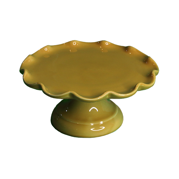 Cake Stand - Scalloped - Small Size