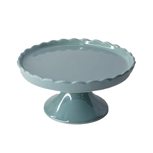 Cake Stand - Top Scalloped - Small Size